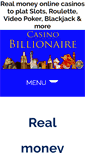 Mobile Screenshot of casinobillionaire.net